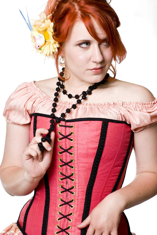Waisted Couture Corsetry • Strawberry Shortcake Overbust Corset